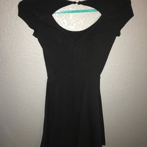 Black sweetheart dress
